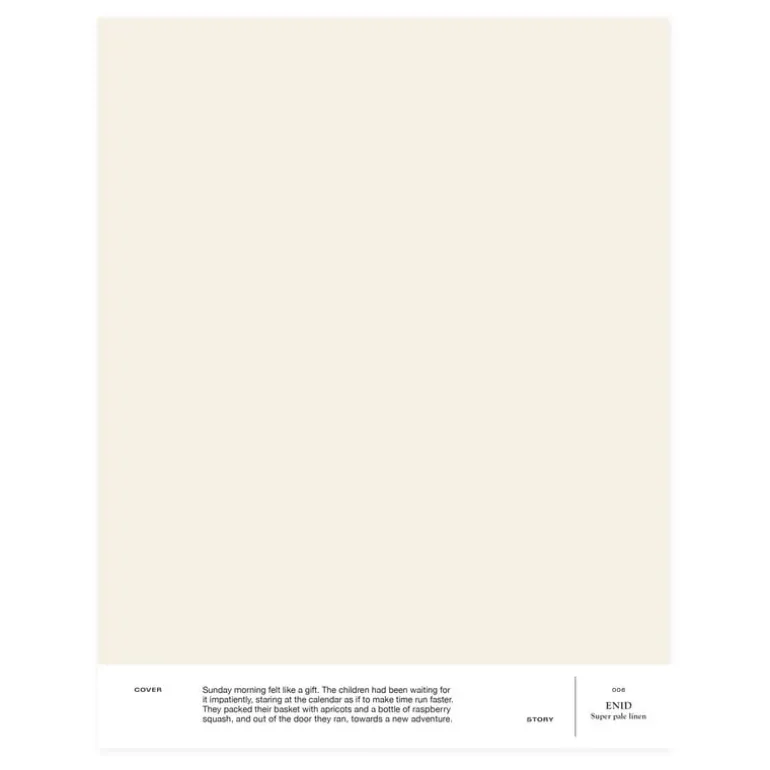 Cover Story Interior paint, 3,6 L, 006 ENID - super pale linen