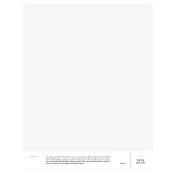 Cover Story Interior paint, 9 L, 002 EMILY - paper white