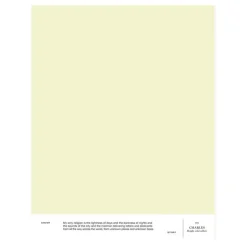 Cover Story Interior paint, 3,6 L, 031 CHARLES - bright cold yellow