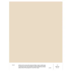 Cover Story Interior paint, 9 L, LB6 SIMONE - soft sand