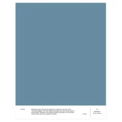 Cover Story Interior paint, 9 L, 018 ERNEST - warm mid blue