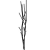 Covo Latva wall coat rack, black
