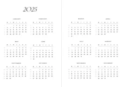 Cozy Publishing Cozy Planner 2025, sand stripes