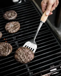 De Buyer B Bois spatula, slotted