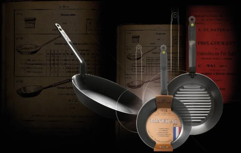 De Buyer Mineral B grill pan 26 cm