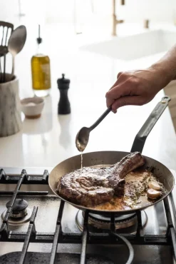 De Buyer Mineral B steak pan 28 cm