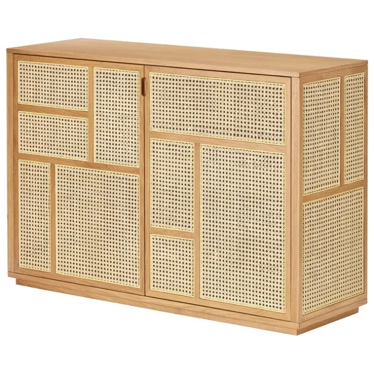 Design House Stockholm Air sideboard, oak - cane