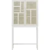 Design House Stockholm Air cabinet, stained white grey - cane