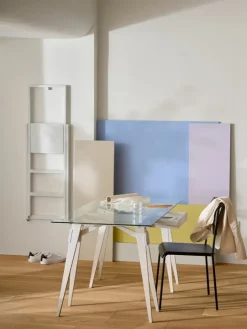 Design House Stockholm Arco desk with drawer, oak