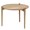 Design House Stockholm Aria coffee table, 60 cm, high, oak