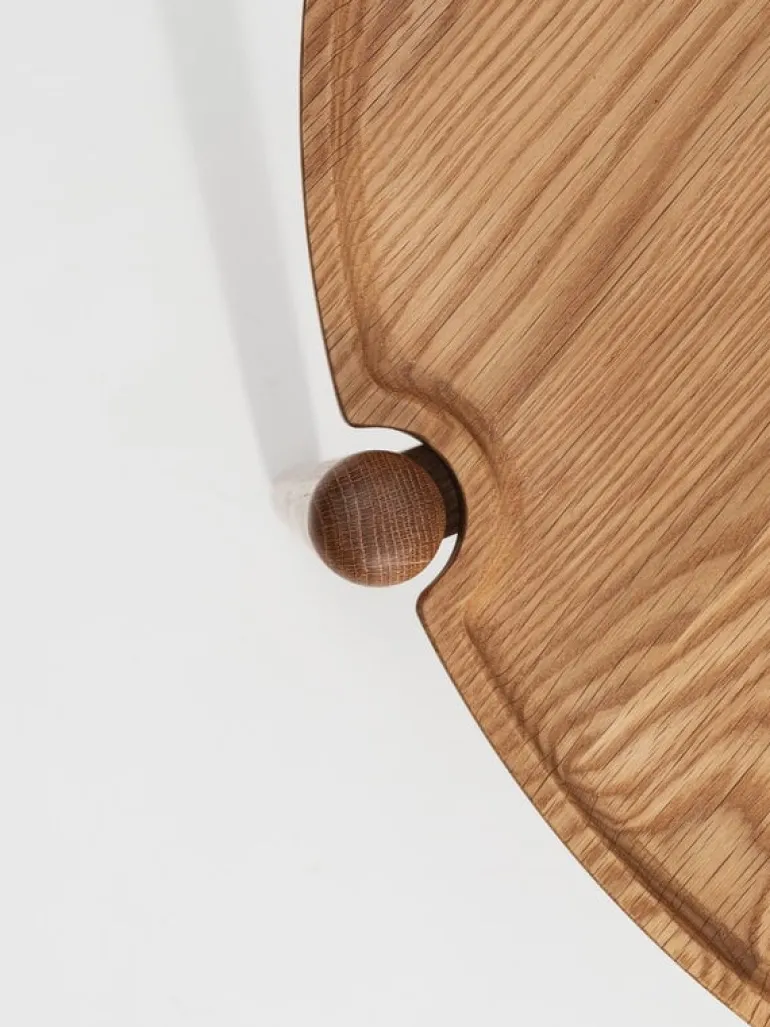 Design House Stockholm Aria coffee table, 60 cm, high, oak