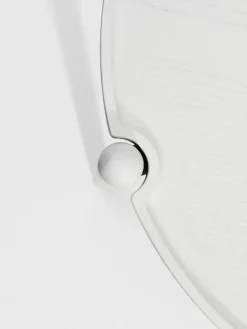 Design House Stockholm Aria coffee table, 50 cm, low, white