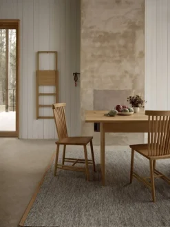 Design House Stockholm Björk rug, bright grey