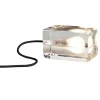 Design House Stockholm Block Lamp, black cord