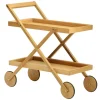 Design House Stockholm Exit trolley, oak