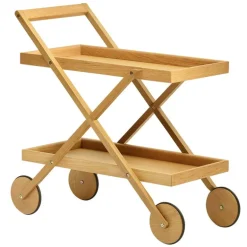 Design House Stockholm Exit trolley, oak