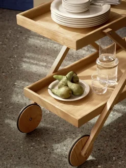 Design House Stockholm Exit trolley, oak