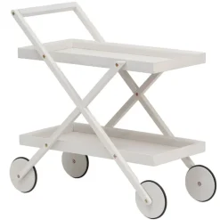 Design House Stockholm Exit trolley, white