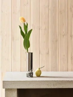 Design House Stockholm Hydraulic vase, stainless steel