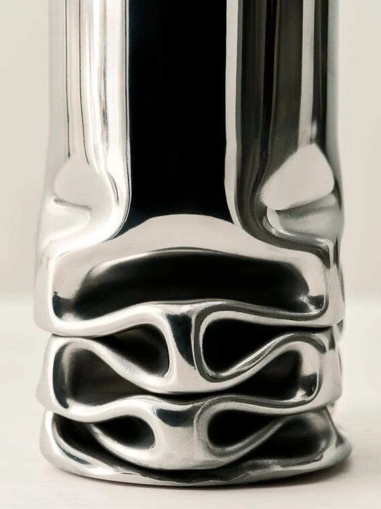 Design House Stockholm Hydraulic vase, stainless steel