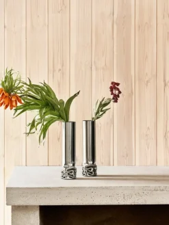 Design House Stockholm Hydraulic vase, stainless steel