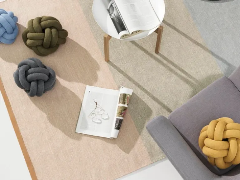 Design House Stockholm Knot cushion, yellow