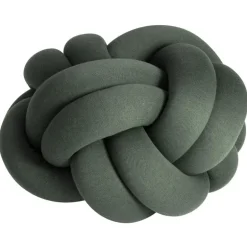 Design House Stockholm Knot cushion, XL, forest green