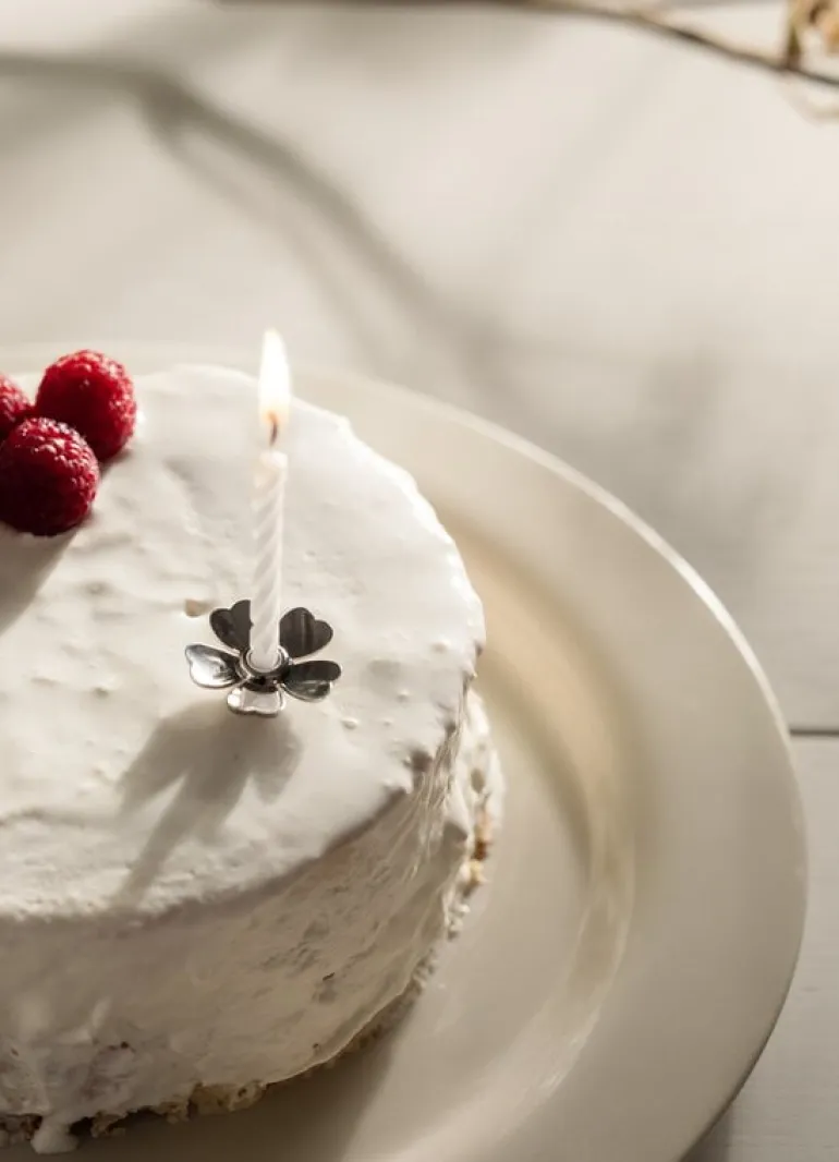 Design House Stockholm Me To You candle holder, nickel