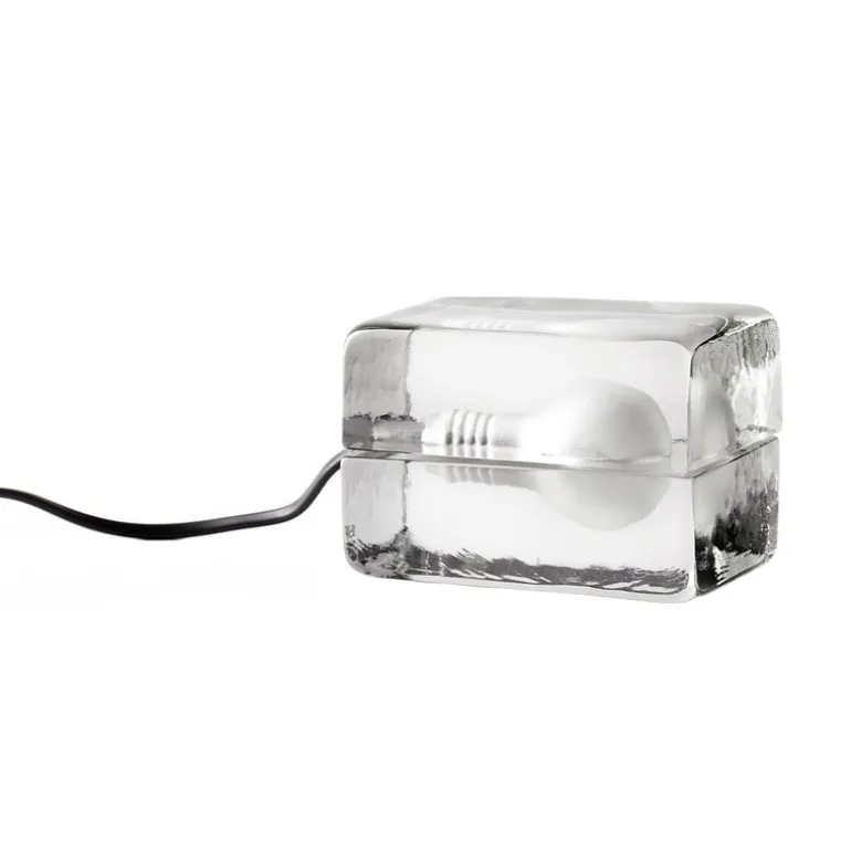 Design House Stockholm Mini Block Lamp, black cord