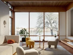 Design House Stockholm Pedestal sidetable, oak