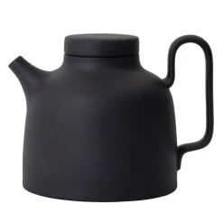 Design House Stockholm Sand Secrets tea pot, black