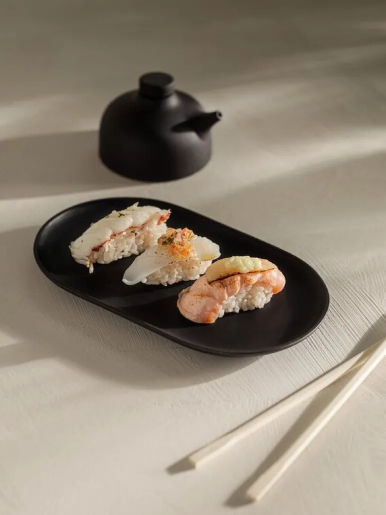 Design House Stockholm Sand Secrets soy pot, black