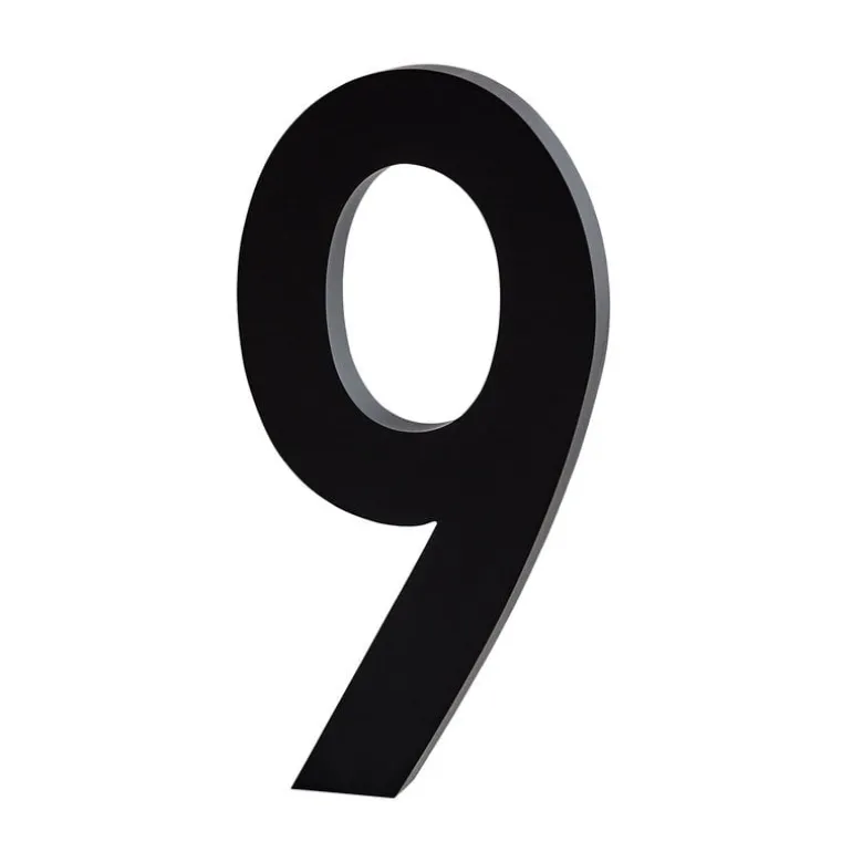 Design Letters Architect number 0-9, small