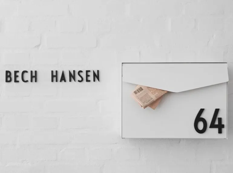 Design Letters Architect number 0-9, small