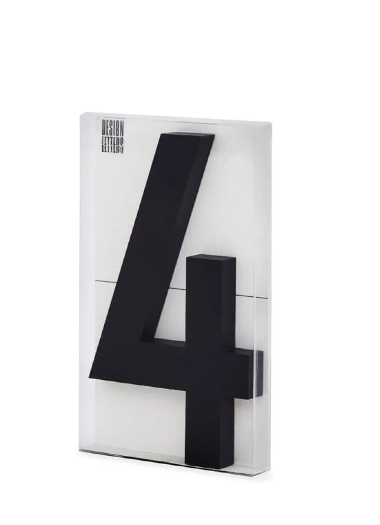 Design Letters Architect number 0-9, small