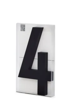 Design Letters Architect number 0-9, large