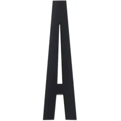 Design Letters Arne Jacobsen wooden letter, black A-Ö