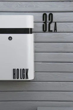 Design Letters Arne Jacobsen wooden letter, black A-Ö