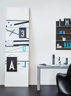 Design Letters Arne Jacobsen porcelain cup, white, A-Z