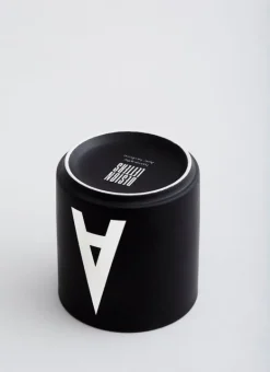 Design Letters Arne Jacobsen porcelain cup, black, A-Z