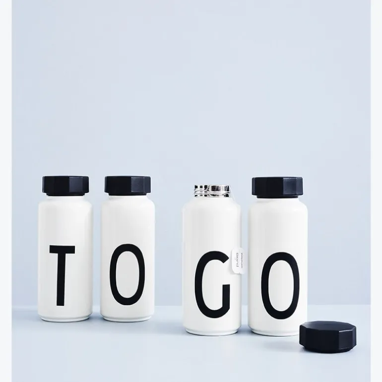 Design Letters Arne Jacobsen thermo bottle, A-Z