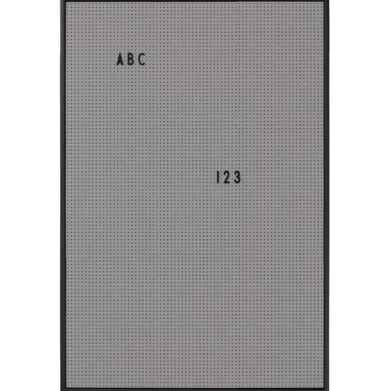 Design Letters Message board A2, dark grey