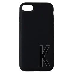 Design Letters MyCover iPhone cover, black, A-Z