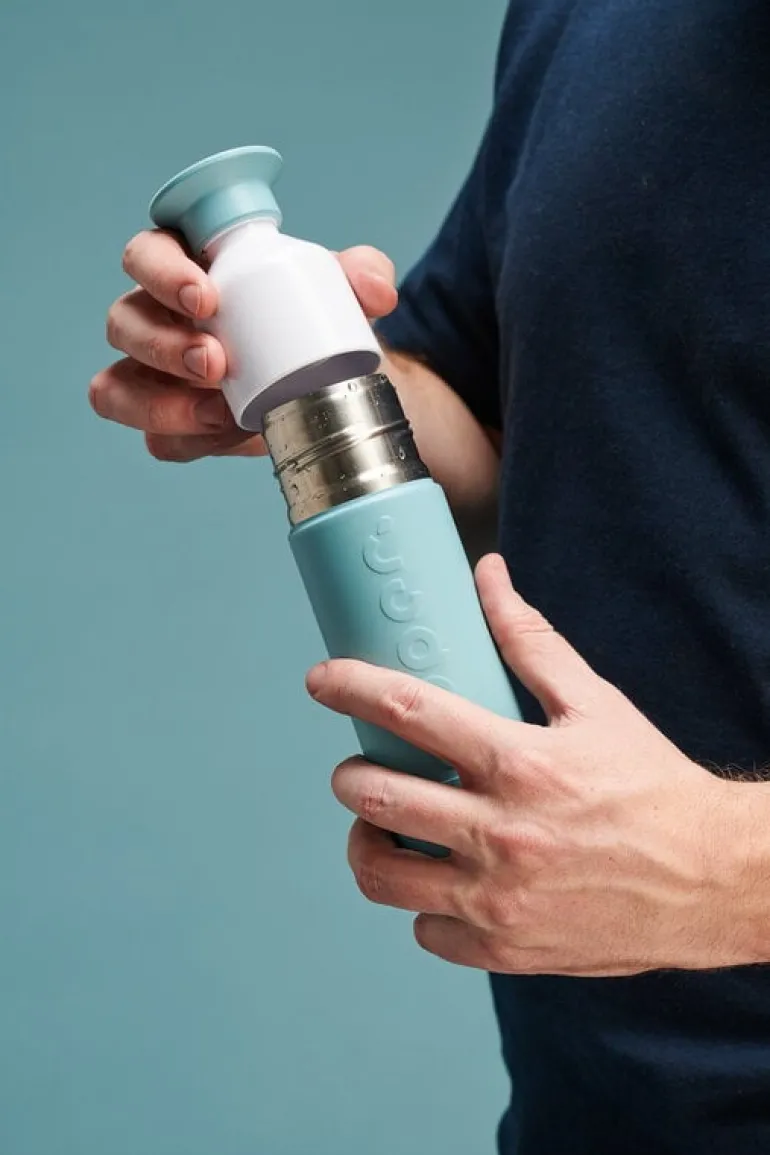 Dopper Dopper drinking bottle 0,35 L, insulated, bottlenose blue