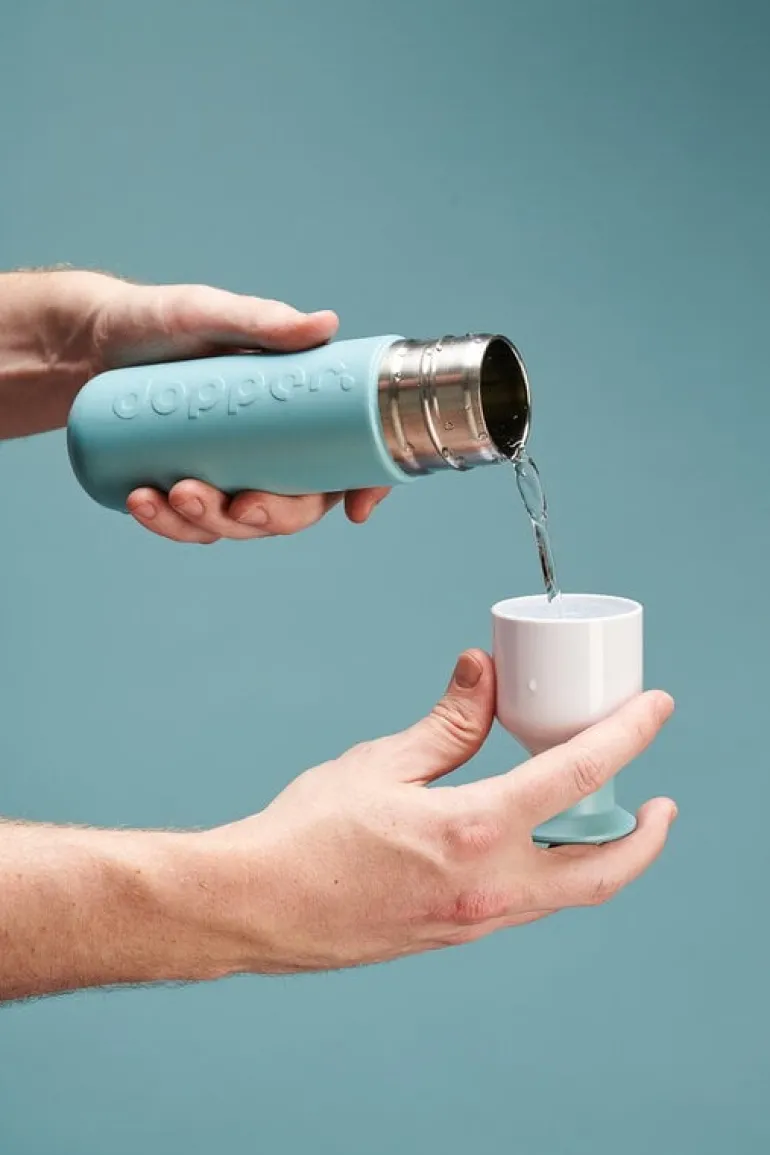 Dopper Dopper drinking bottle 0,35 L, insulated, bottlenose blue