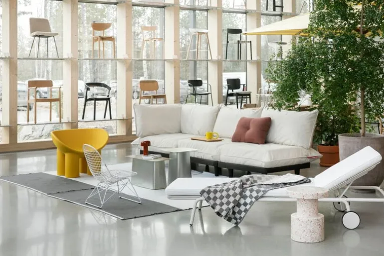 Driade Roly Poly armchair, ochre yellow