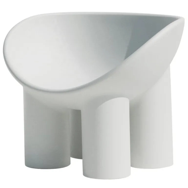 Driade Roly Poly armchair, concrete