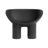 Driade Roly Poly armchair, recycled plastic, black