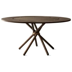 Eberhart Furniture Extra leaves for 105 cm Hector dining table, dark oak