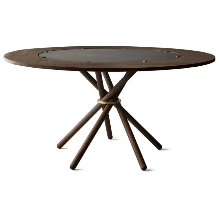 Eberhart Furniture Extra leaves for 105 cm Hector dining table, dark oak